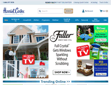 Tablet Screenshot of harrietcarter.com